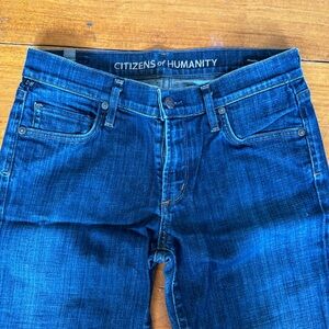 Citizens Of Humanity Phoebe Slim Straight Crop Jean